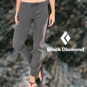 Black Diamond Womens Notion Rock Climbing Pants Grey Medium